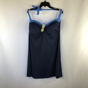 TOMMY BAHAMA BLUE SIZE XL SWIM TOP NWT